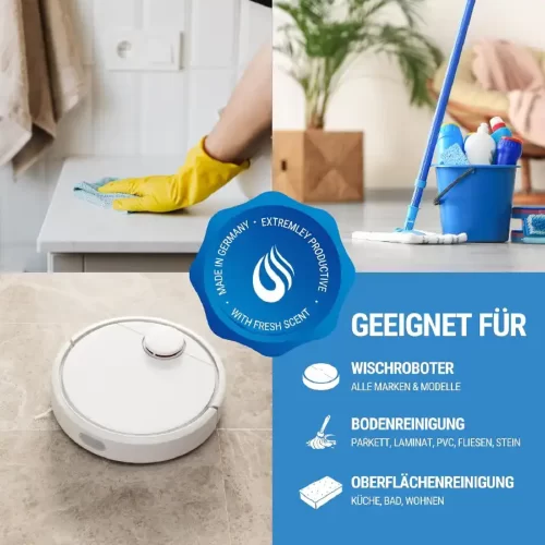 Maxxi Clean Bodenreiniger für Wischroboter